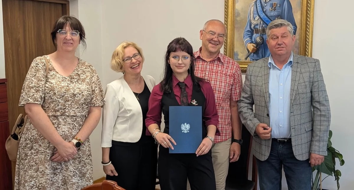 Zofia Lipska z Ryk z najlepszym wynikiem egzaminu ósmoklasisty