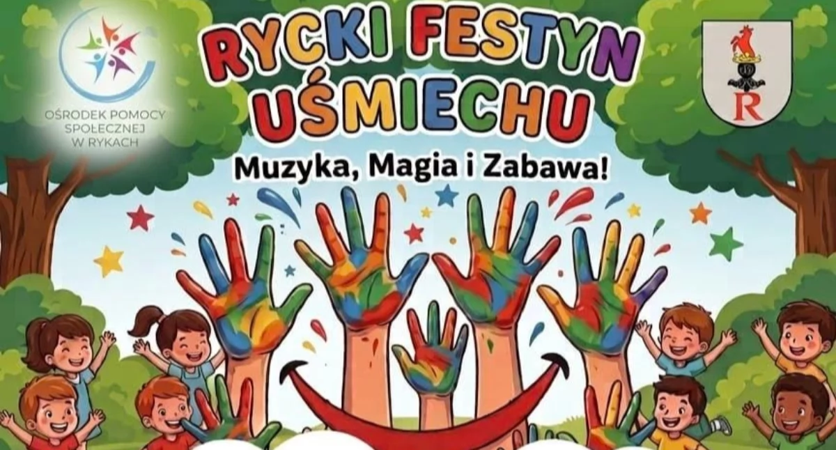 Rycki Festyn Uśmiechu już w środę. Darmowe atrakcje dla całych rodzin