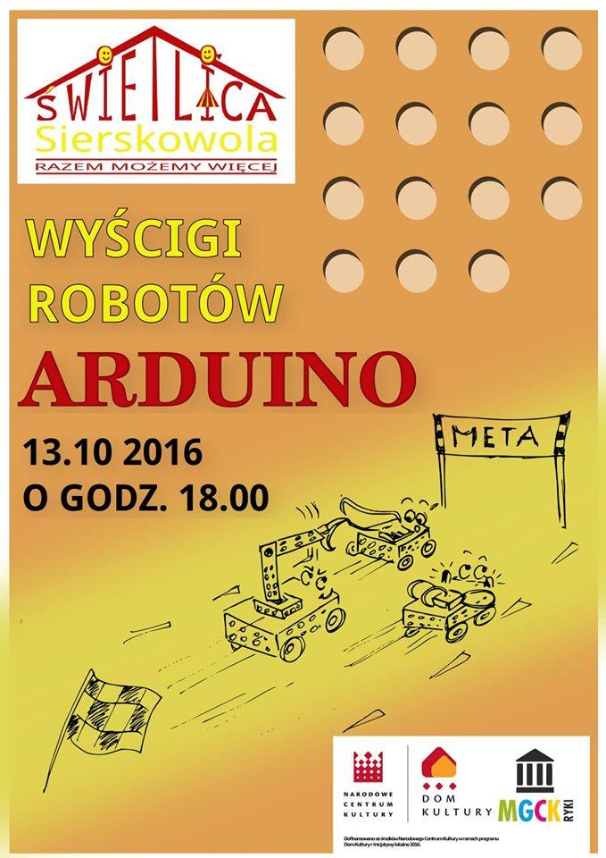 Wyscigi robotów Arduino
