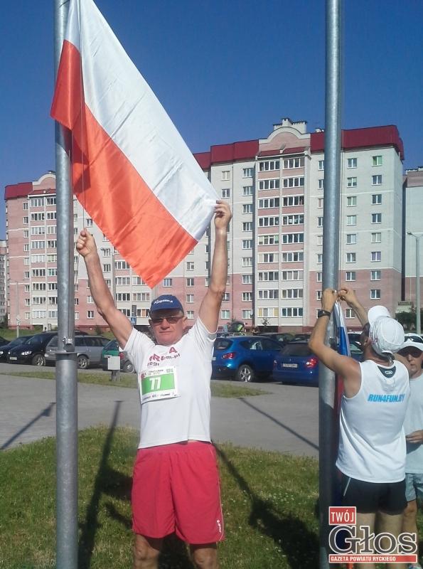Roman Kucharski biegał na Białorusi