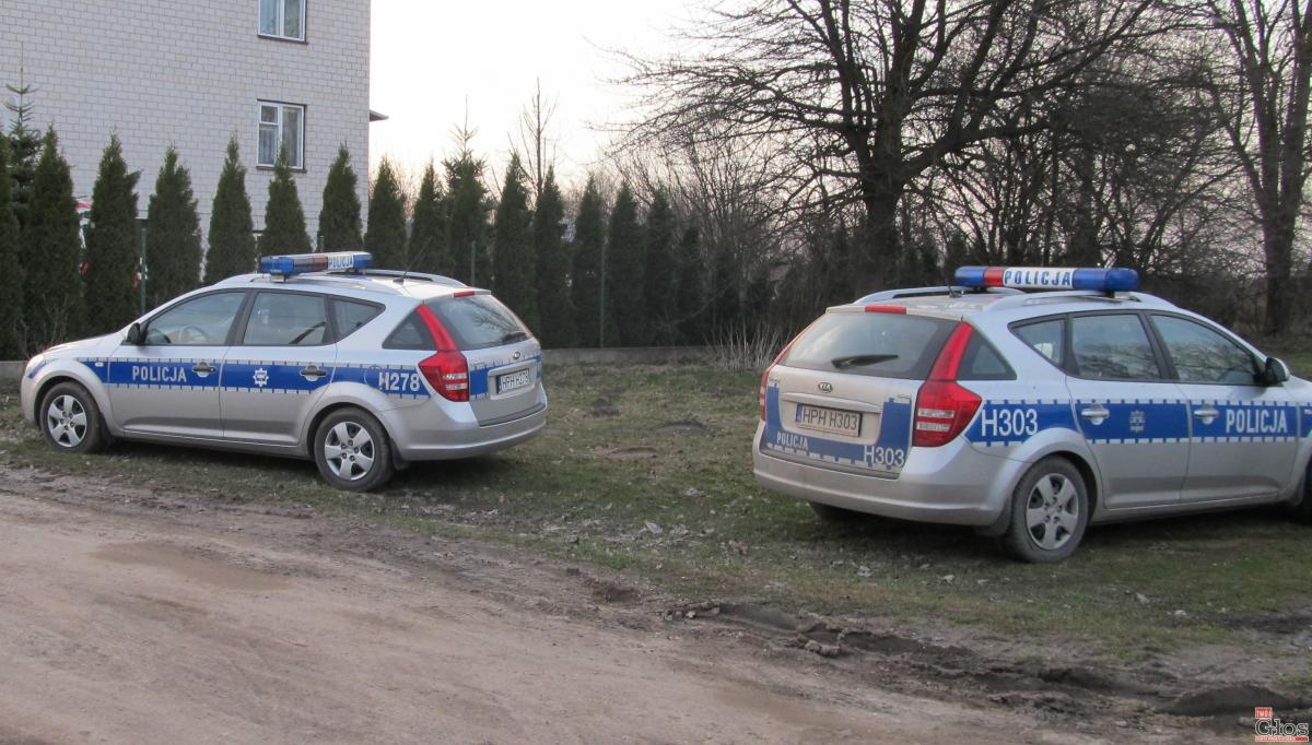 Tajemnicza akcja policji w Brzezinach
