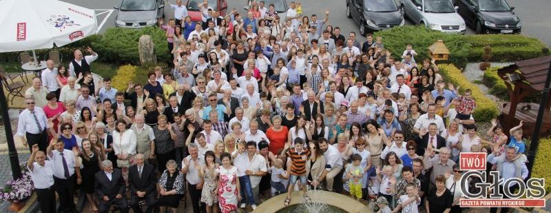 Rodzinny obiad u Nowaczyków na 250 osób