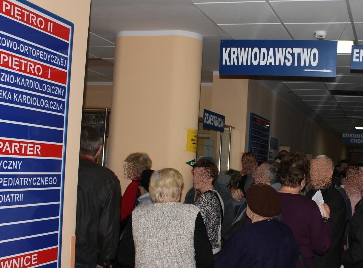 Po zamknięciu Ryk szpitale w Dęblinie i Garwolinie oblężone