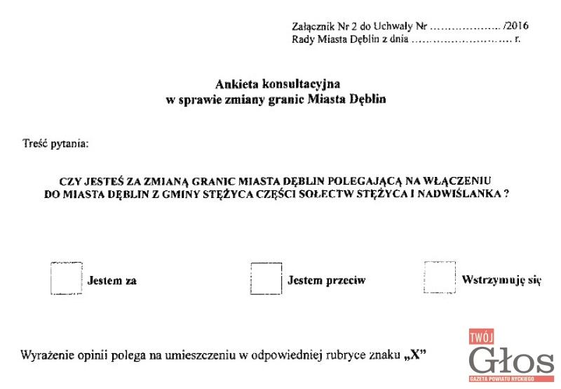 Dęblin chce zabrać stężyckie ziemie