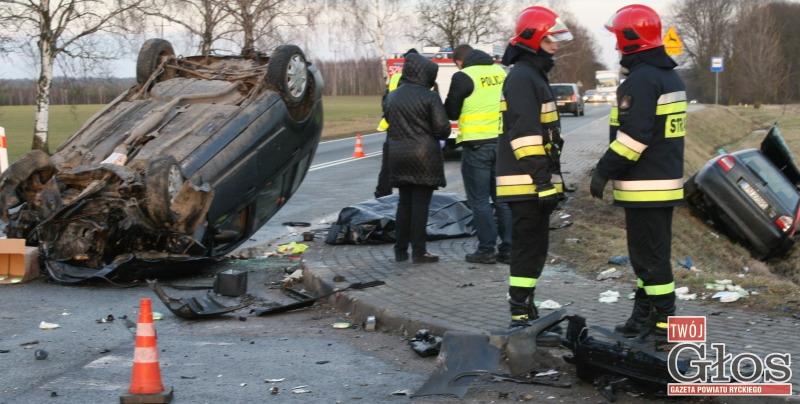 52-latek zginął w wypadku pod Sobieszynem