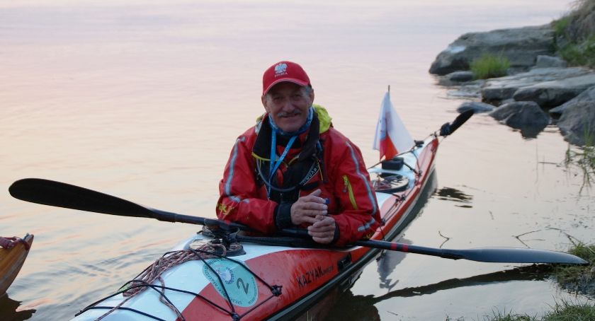 Pokonał kajakiem 925 kilometrów