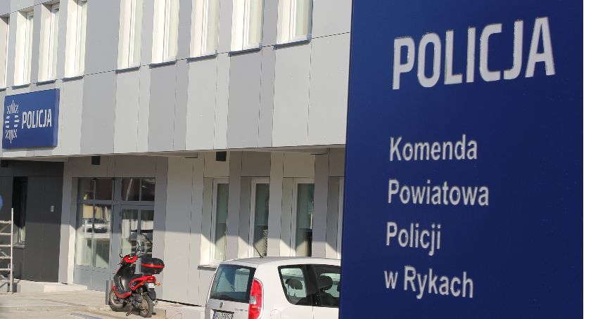 Były zastępca komendanta ryckiej policji usłyszał zarzuty
