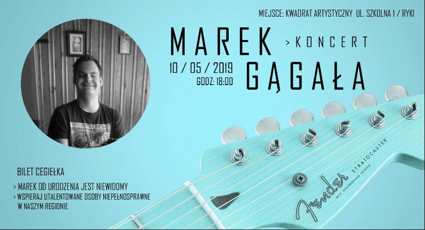 Koncert Marka Gągały