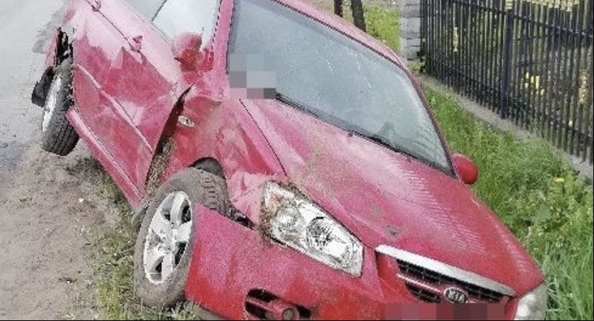 Z imprezy odjechał nie swoim samochodem. Był pijany