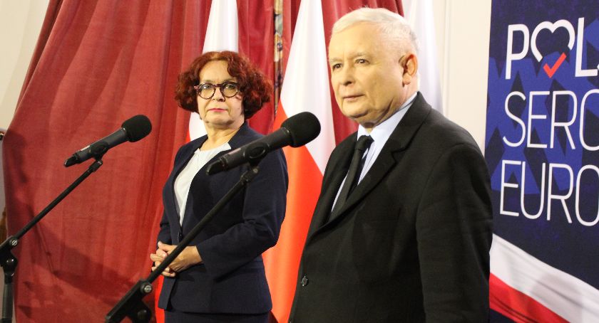 Jarosław Kaczyński w Rykach