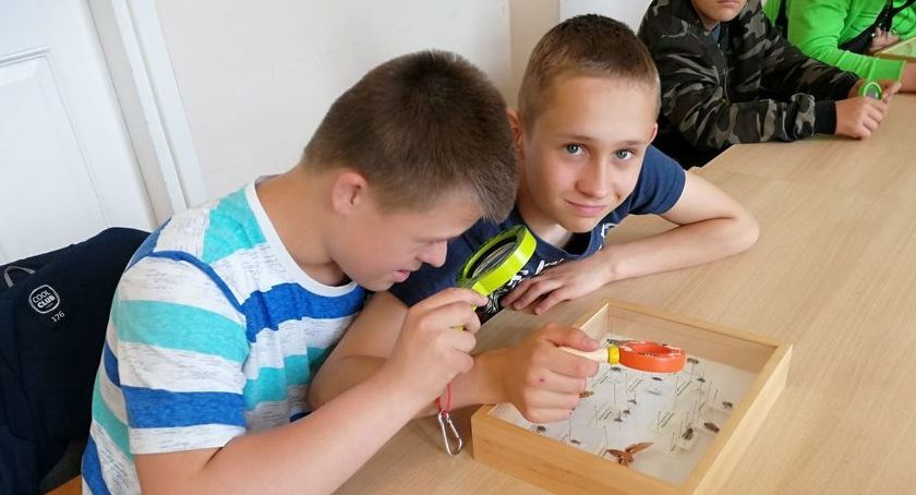 Uczniowie z SOSW w poznali świat owadów