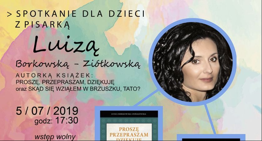 Spotkanie z pisarką Luizą Borkowską - Ziółkowską