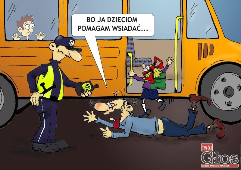 Pijany nauczyciel opiekował się dziećmi