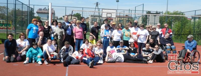 Dzień Sportu Warsztatów Terapii Zajęciowej w Rykach