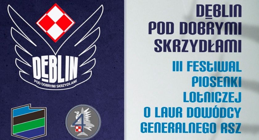 Dęblin. III Festiwal Piosenki Lotniczej - sprawdź program imprezy