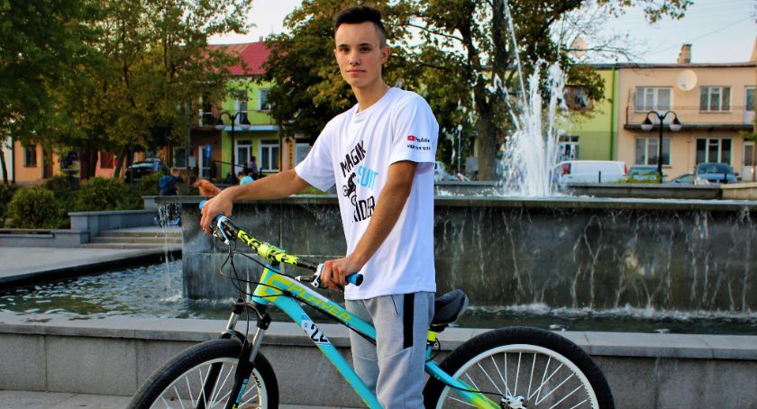 Ryki. Rowerowe akrobacje to jego specjalność (Film)