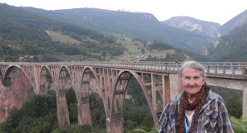 Hanna Dąbrowska z Ryk na bałkańskim szlaku