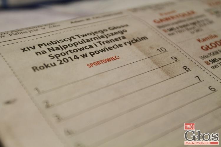 Wybieramy Sportowca i Trenera Roku 2014 w powiecie ryckim