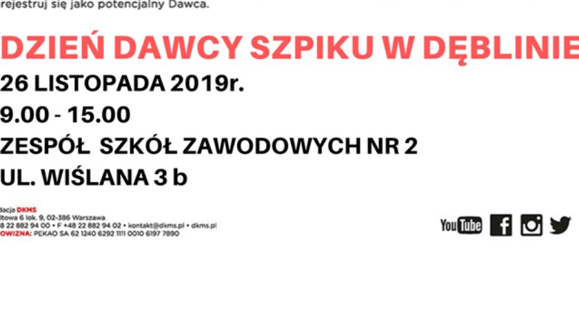 Dęblin. Dowiedz się jak zostać potencjalnym dawcą