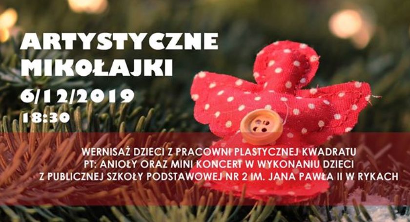 Anioły - Artystyczne Mikołajki