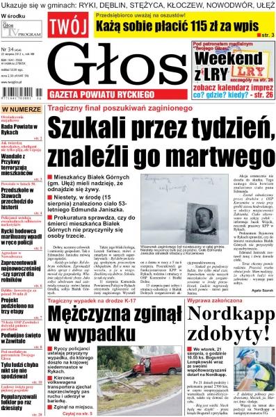 Przegląd wydania nr. 34