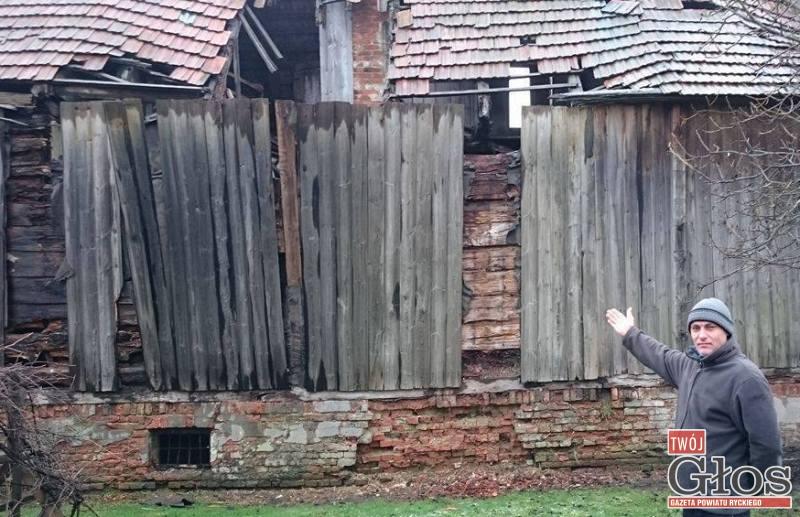 Ponad stuletni pustostan groził zawaleniem