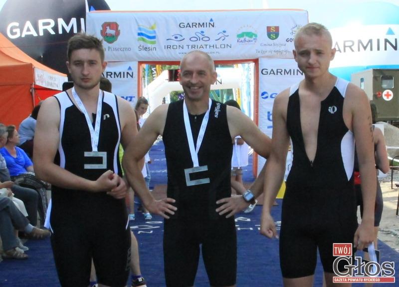 Rodzinny triathlon panów Piątkowskich