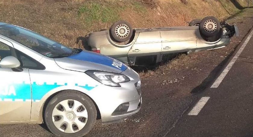 Jazdę z promilami zakończył na dachu