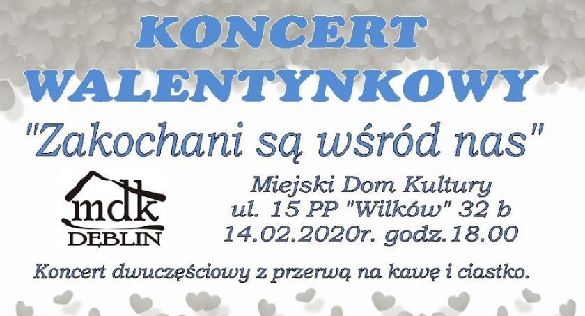 Koncert Walentynkowy w Dęblinie