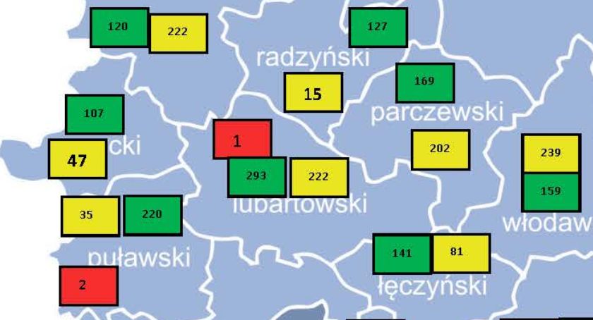 W powiecie ryckim 107 osób objętych jest kwarantanną