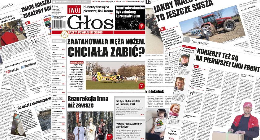 Narodowa kwarantanna trwa, a my zachęcamy do lektury nowego numeru Twojego Głosu
