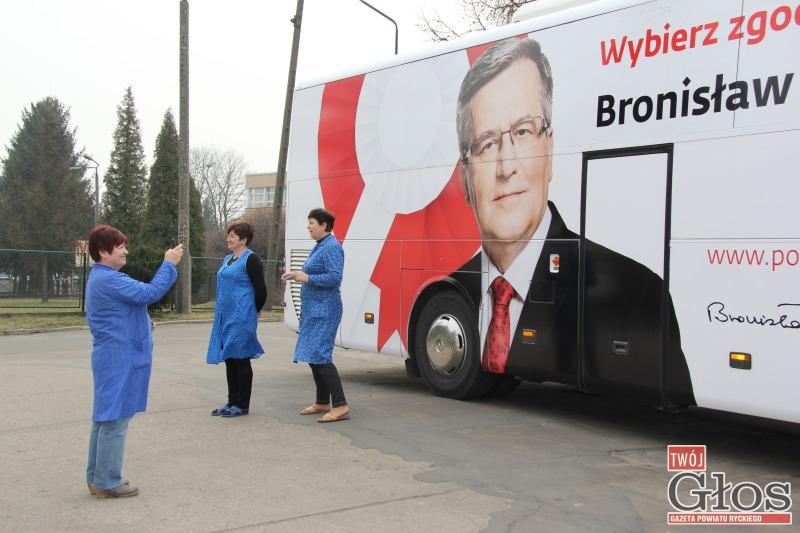 Bronkobus zajechał do powiatu ryckiego