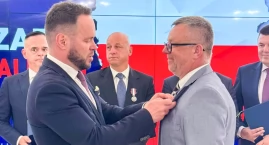 Odznaka honorowa dla radnego z Ryk. Jerzy Gąska wyró&hellip;