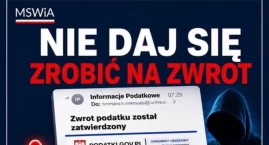 Fałszywe zwroty podatku PIT – MSWiA ostrzega przed oszustwem