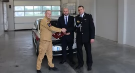 Ochotnicy z Bobrownik z nowym autem operacyjnym. Str&hellip;