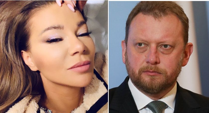 Minister Szumowski zażartował z Edyty Górniak. Wyjaśnił piosenkarce czym jest szczepionka