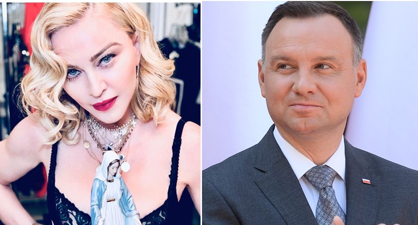 Madonna po wygranej Andrzeja Dudy umieściła wulgarny wpis. Dotyczy rasizmu i LGBT