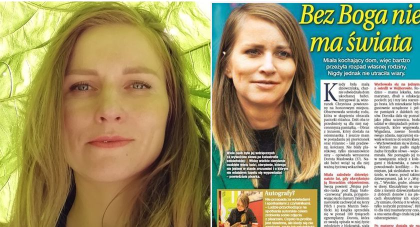 Dorota Masłowska oburzona na religijny tygodnik: Pomysł promowania katolicyzmu moją twarzą jest surrealistyczny!
