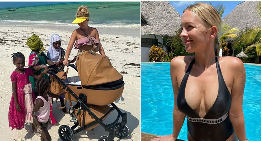Barbara Kurdej-Szatan wzbudziła kontrowersje na Zanzibarze: Nie róbcie ze mnie celebrytki kretynki!