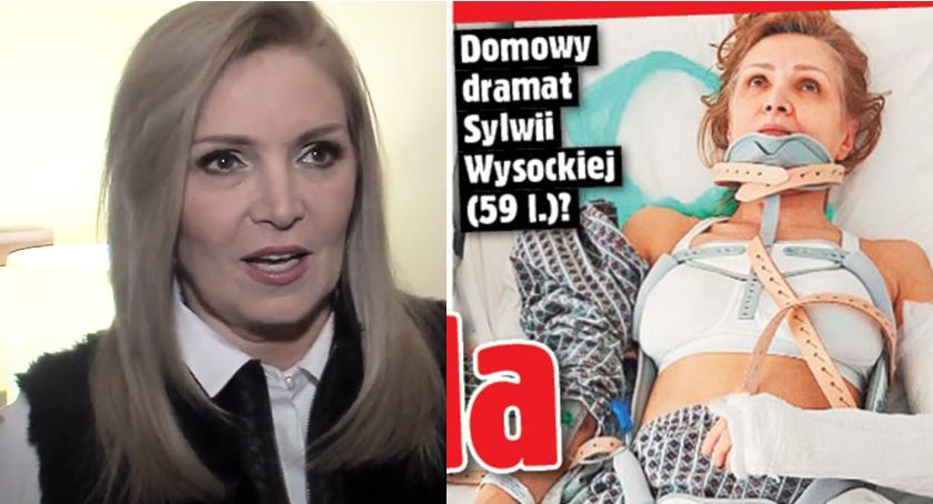 Pobita Sylwia Wysocka oskarża partnera: Zepchnął mnie ze schodów!