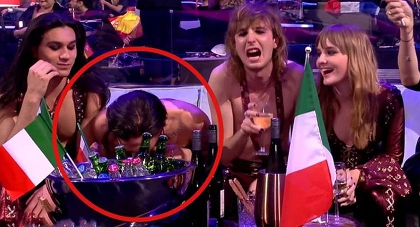 Zwycięzca Eurowizji wciągał kokainę przed kamerą?! Wielki skandal podczas finału konkursu