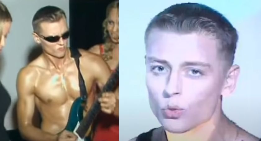 Młody, półnagi Rafał Brzozowski w teledysku disco polo. To jego początki (WIDEO)