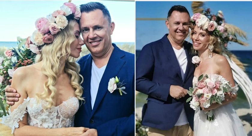 Małgorzata Opczowska i Jacek Łęski wzięli ślub na plaży: Tempo szaleńczo-ekspresowe (Exclusive)