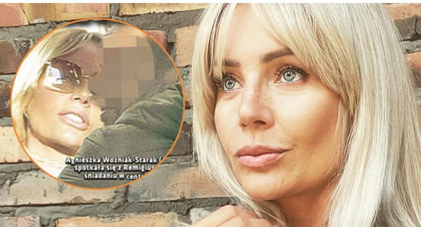 Agnieszka Woźniak-Starak wystylizowała się dla tajemniczego mężczyzny