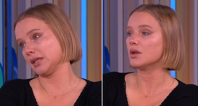 Joanna Kulig popłakała się w 