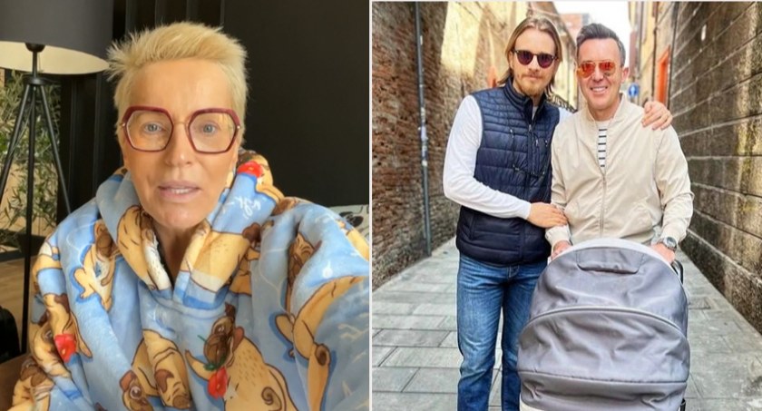 Maciej Kurzajewski zapozował z synem i wnuczką. Paulina Smaszcz twierdzi: Przeprosił się z nim!