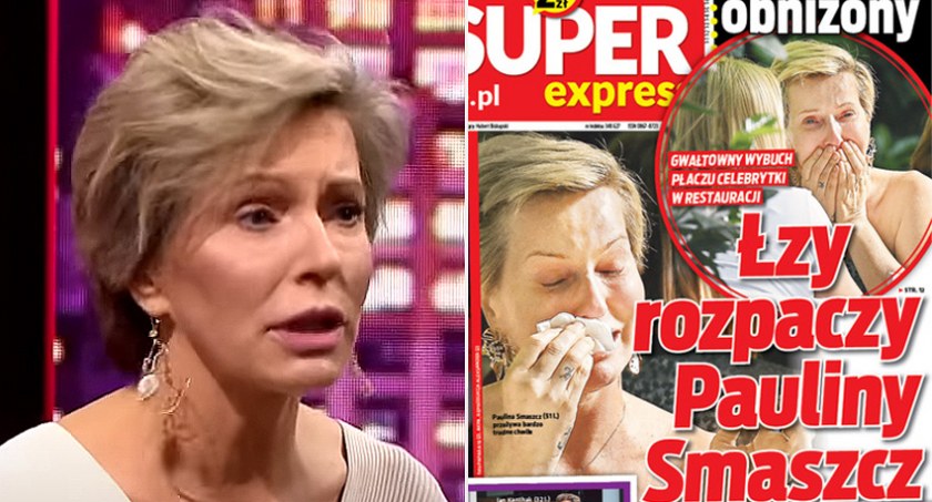 Paulina Smaszcz popłakała się w restauracji: Czy oni chcą, żebym popełniła samobójstwo?