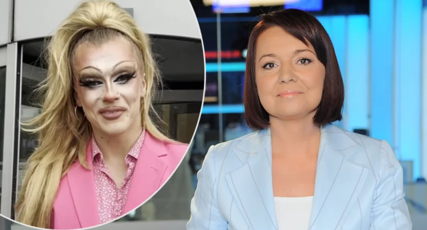 Drag queen złożyła CV do TVP. Chce zastąpić Holecką