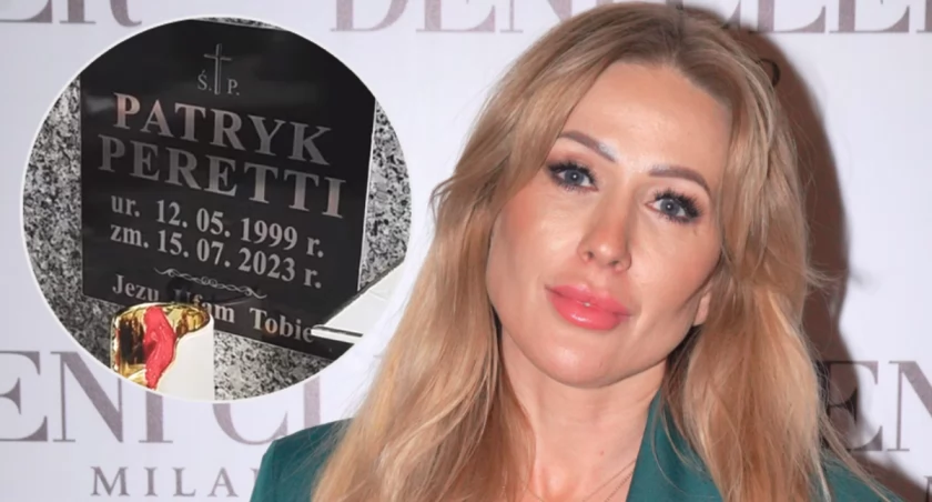 Sylwia Peretti odwiedziła grób syna. Zostawiła dla niego poruszający prezent