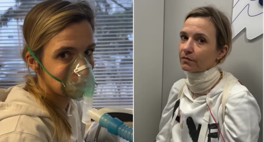 Koszmarne Walentynki Joanny Koroniewskiej. Trafiła do szpitala